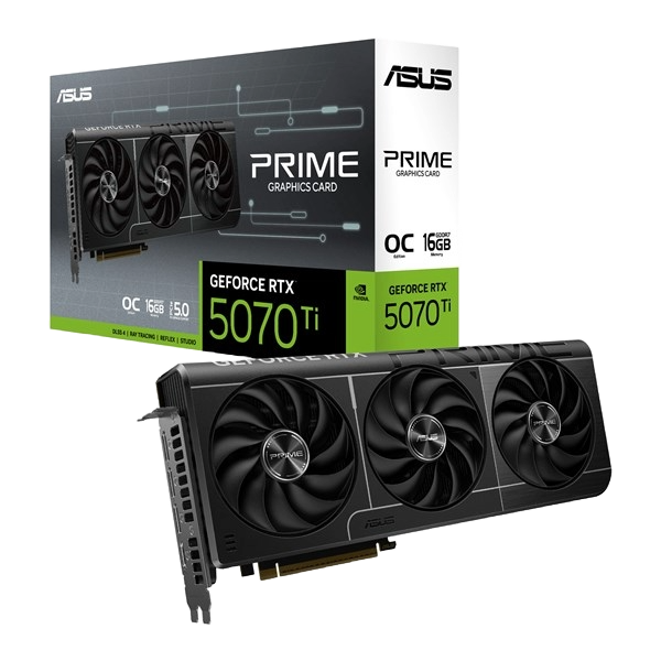 ASUS GeForce RTX 5070 Ti Prime OC 16GB GDDR7 Graphics Card